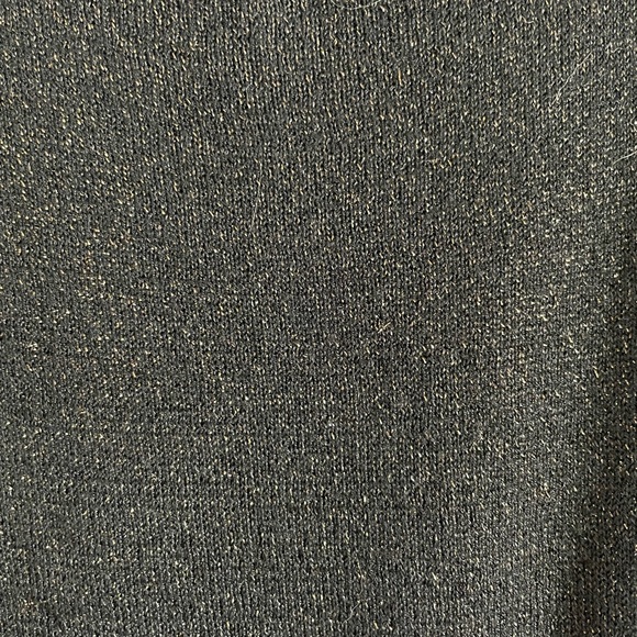 Mossimo Sweater Tank Top Black & Gold - Picture 4 of 4